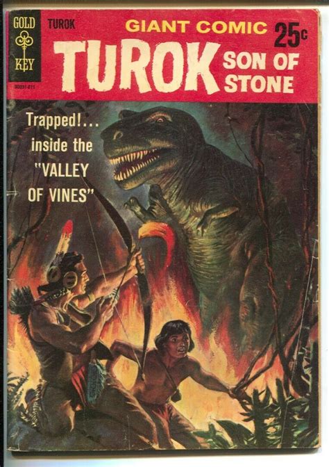 Turok Son Of Stone Giant 1 1966 Gold Key Prehistoic Indian Adventures
