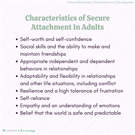 how to develop a secure attachment style