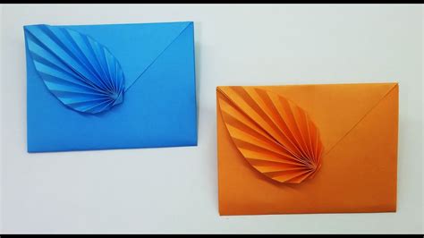 Colored Paper Envelope Very Easy Origami Envelope Making Tutorial