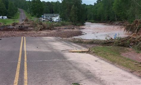 Damage From Last Weeks Major Flooding In Parts Of Northwestern