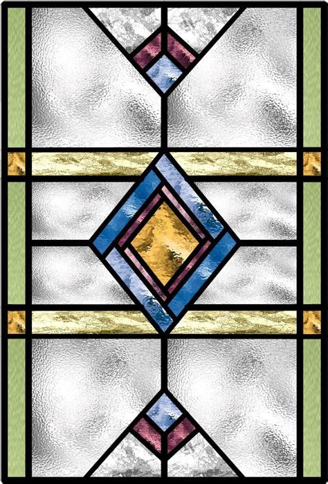 Art Deco Stained Glass Window Designs Glass Designs