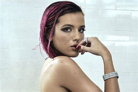 Bella Thorne Strips Completely Naked As Nipple Piercings Take Centre
