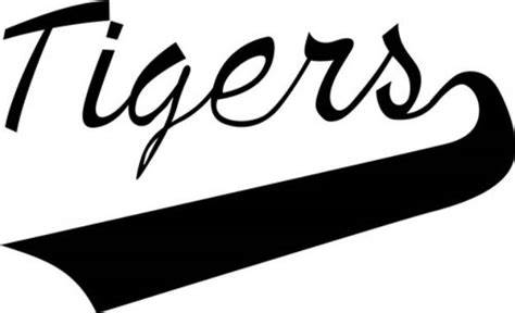 Tigers Lettering SVG File Print Art SVG And Print Art At