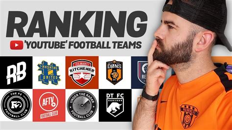 Ranking Youtube Football Teams Youtube