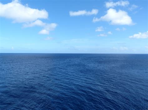 Kostenlose Foto Ozean Himmel Wolken Horizont Meer Gewässer Blau