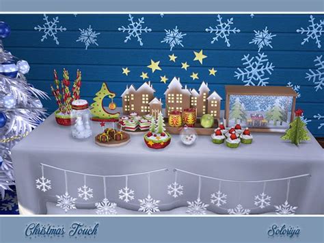 Sims 4 Ccs The Best Christmas Touch By Soloriya Sims 4 Sims 4