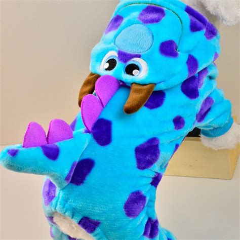 Bubble Dinosaur Cartoon Dog Clothes For Small Dogs Winter French