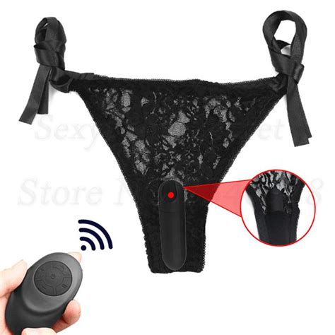 Remote Control Speeds Lace Panty Mini Vibrator Sex Toys For Women Strap On Underwear Clitoral