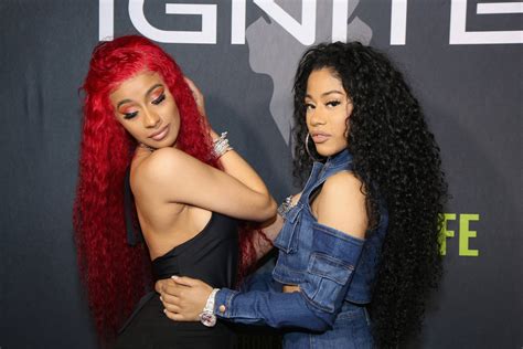 Cardi B Gets Her Make Up Done By Little Sister Hennessy Carolina News