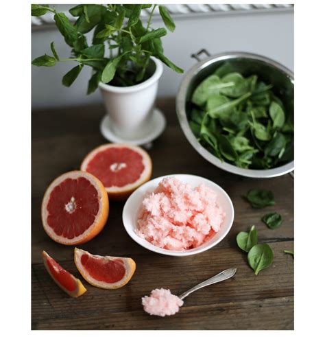Diy Whipped Grapefruit And Peppermint Scrub For Both Your Face And Body
