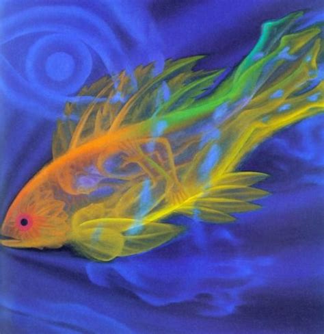 The Magic Fish By Peter Birkhäuser Dream Painting Art Painting