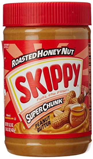 Skippy Roasted Honey Crunchy Peanut Butter 462g Grocery