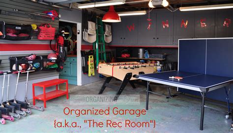 Check Out This Very Organized And Beautiful Garage Turned Into A Rec