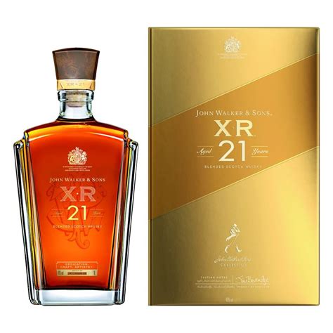 John walker & sons™ the john walker™. John Walker & Sons XR 21 Years old Blended Scotch Whisky ...