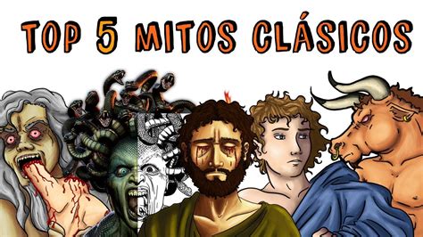 Top 5 Mitos Y Leyendas ClÁsicas Cronos Minotauro Prometeo Medusa Draw