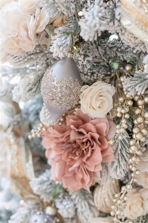 Everything You Need To Design A Pink And Gold Christmas Tree
