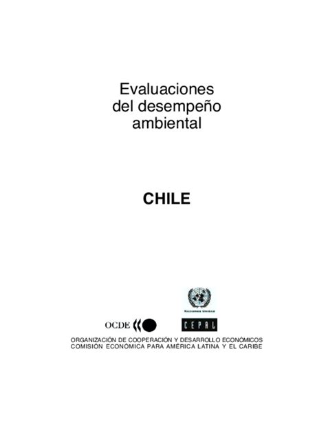 (PDF) Evaluaciones del desempeño ambiental | Cristian Zuñiga - Academia.edu