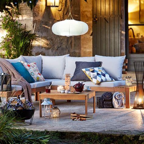 Garden furniture in argos design do not let your small house plan develop big your small dwelling design can supply every part that's essential to you in a house. Buy Argos Home 6 Seater Wooden Corner Sofa Set | Patio sets | Argos in 2020 | Corner garden ...