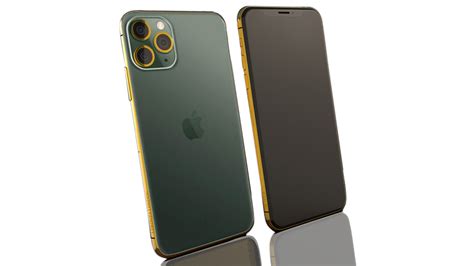 24k Gold Midnight Green Iphone 11 Pro And 11 Pro Max Leronza