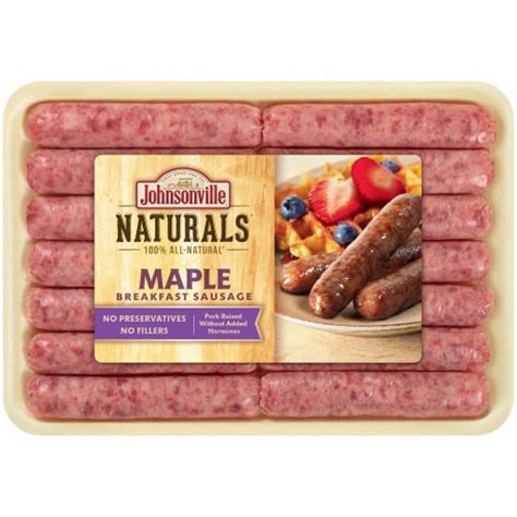 Johnsonville Naturals Maple Breakfast Sausage Links 10 Oz Fred Meyer