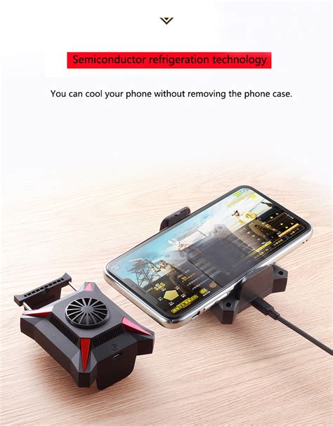 New Portable Mobile Phone Cooler Usb Cooling Fan Semiconductor