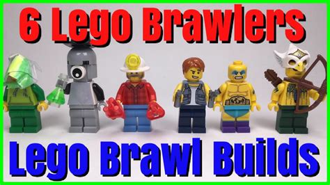 Игрушки бравл старс, brawl stars. Lego Brawl Stars (Leon, Barley, Dynamike, Colt, El Primo ...