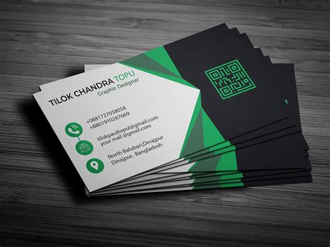 Simple Business Card Design On Behance