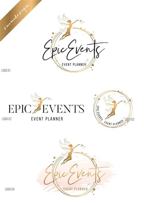Event Planner Business Card Event Planner Logo Wedding Planner Logo