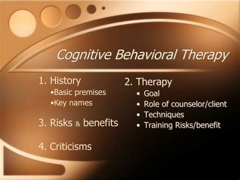 Ppt Cognitive Behavioral Therapy Powerpoint Presentation