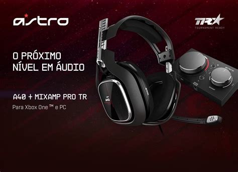 Headset Gamer Astro A40 Tr Mixamp M80 Gen 4 Para Xbox One Preto