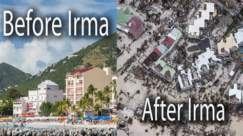 Philipsburg Before And After Hurricane Irma Sint Maarten Then And Now