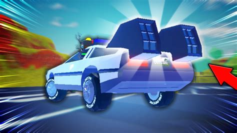 Completing My Delorean With The Overdrive Spoiler Roblox Jailbreak
