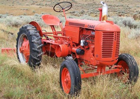 1948 Case VAC Wide Front Farm Tractor With Eagle Hitch For Sale