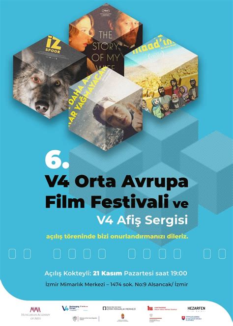 6 V4 Orta Avrupa Film Festivali ve V4 Afiş Sergisi İzmir Mimarlık