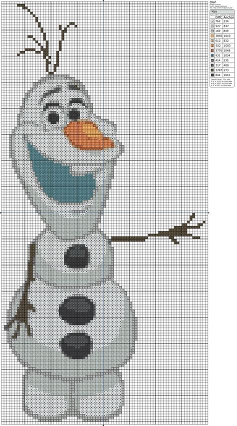 La mosaique est un art decoratif dans lequel on utilise des fragments de pierre marbre granito de pierres colorees demail de verre ou encore de ceramique. Bonhomme de neige hiver - Snowman winter (grille gratuite) | Disney cross stitch, Cross stitch ...