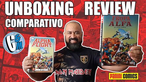 Unboxing E Review Omnibus Tropa Alfa De John Byrne Editora Panini Youtube