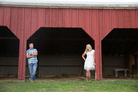 Engagement Country Engagement Shoot Rustic Red Barn Country