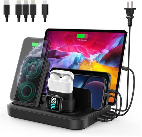 Seenda Wireless Charging Station For Multiple Devices 6