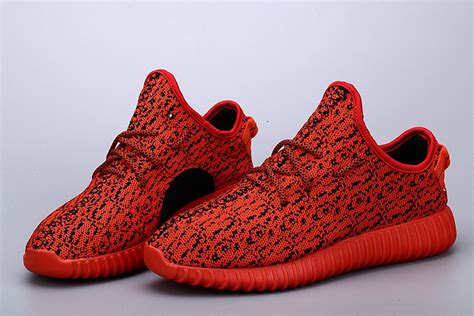 With a knit upper and oversized sole, these 350s changed the game in terms of. All Red Yeezy Boost 350 Low Kanye West for men ...
