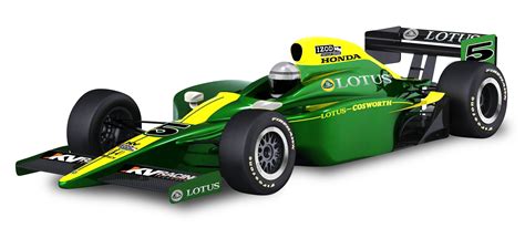 Green Lotus Cosworth Racing Car PNG Image - PngPix