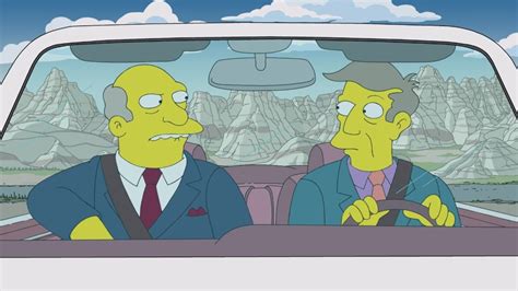 Chalmers And Skinner Find A Biker Bar Watch The Simpsons Clips At
