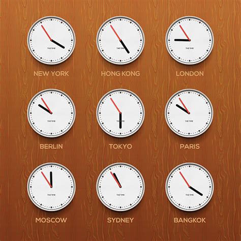 Royalty Free Time Zone Clocks Clip Art Vector Images And Illustrations
