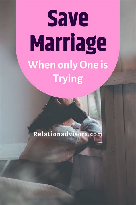 save marriage when only one is trying save your marriage alone tips saving a marriage