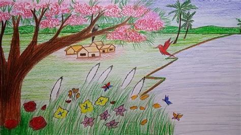 Рисунок пришла весна: Рисунки на тему весны для срисовки — Решения идз ...