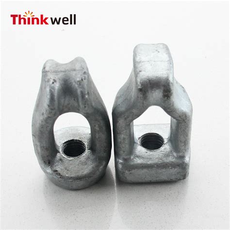 Hot Dip Galvanized Single Thimble Eye Nut Buy Product On Qingdao