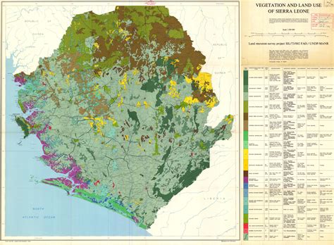 Vegetation And Land Use Of Sierra Leone Land Resources