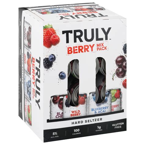 Berry Hard Seltzer Mix Pack Truly 12 X 12 Fl Oz Delivery Cornershop