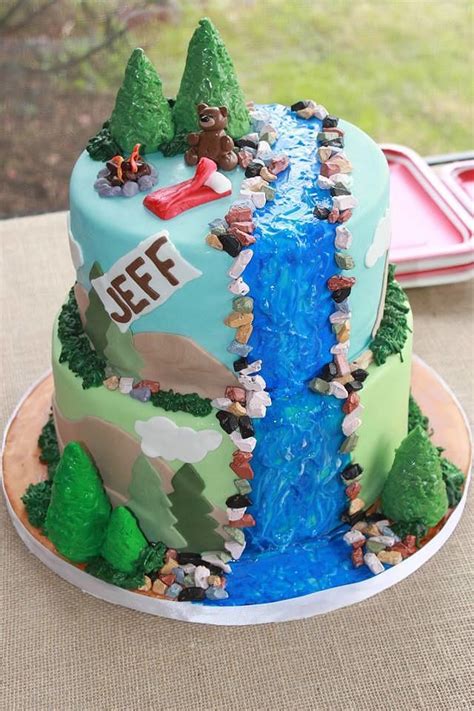 Hiking Adventure Decorated Cake By Teresa Markarian Cakesdecor