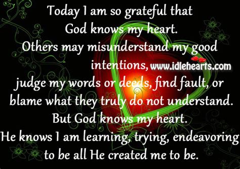 God Knows My Heart Quotes Quotesgram