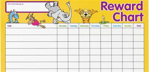 Behavior Reward Chart For Adults It Acts As A Visual Cue For Those